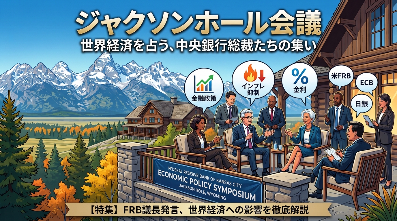 ジャクソンホール会議 アイキャッチ